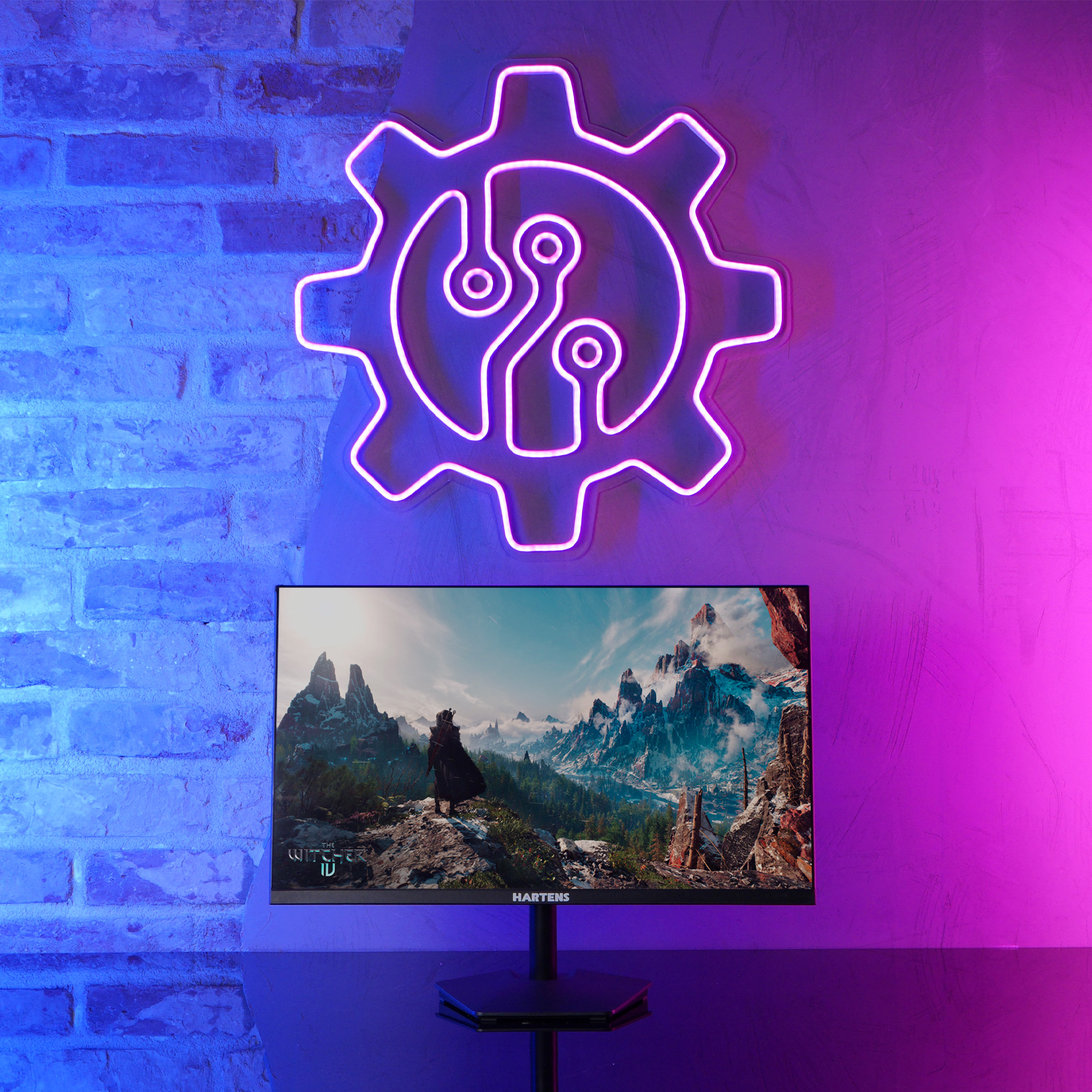 Монитор Hartens 24" FullHD, 144Hz, IPS