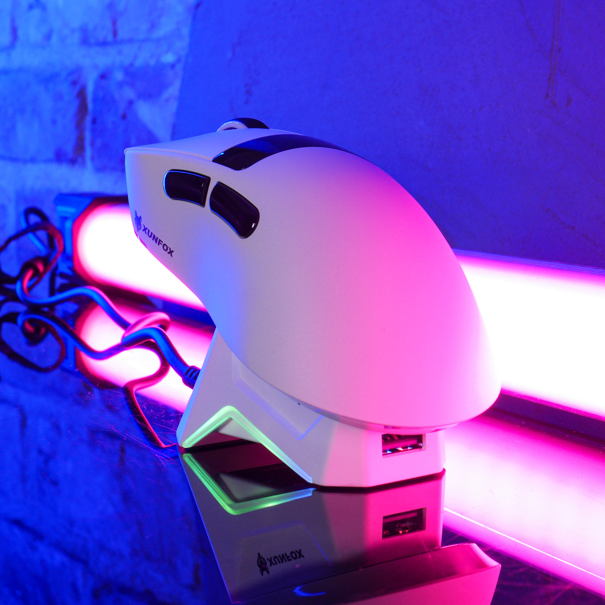 Мышь Silver Fox H9PRO White