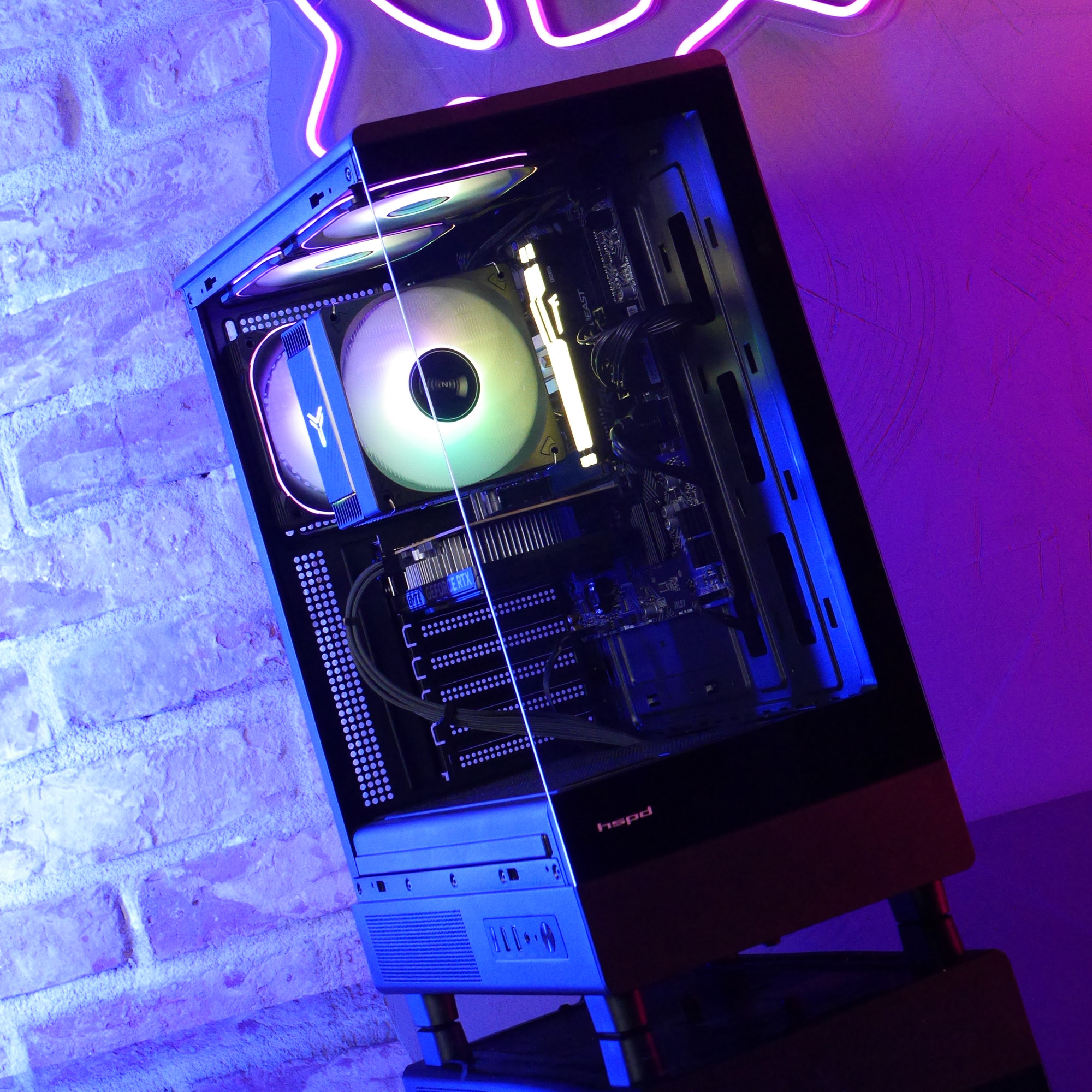 Игровой ПК Intel Core i5-12400f + RTX 5050 8Gb