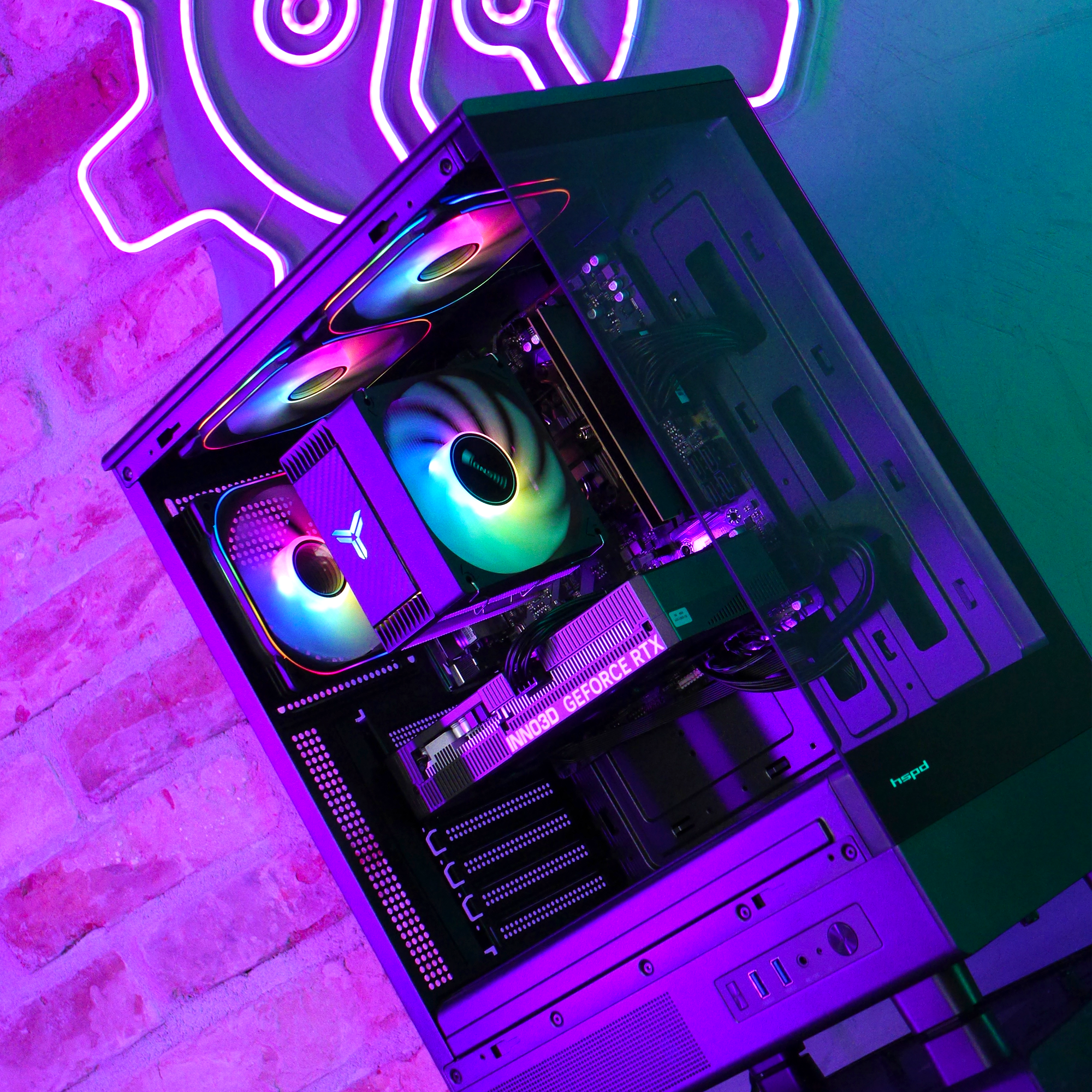 Игровой ПК Ryzen 5 7500F + RTX 5060 Ti 8Gb
