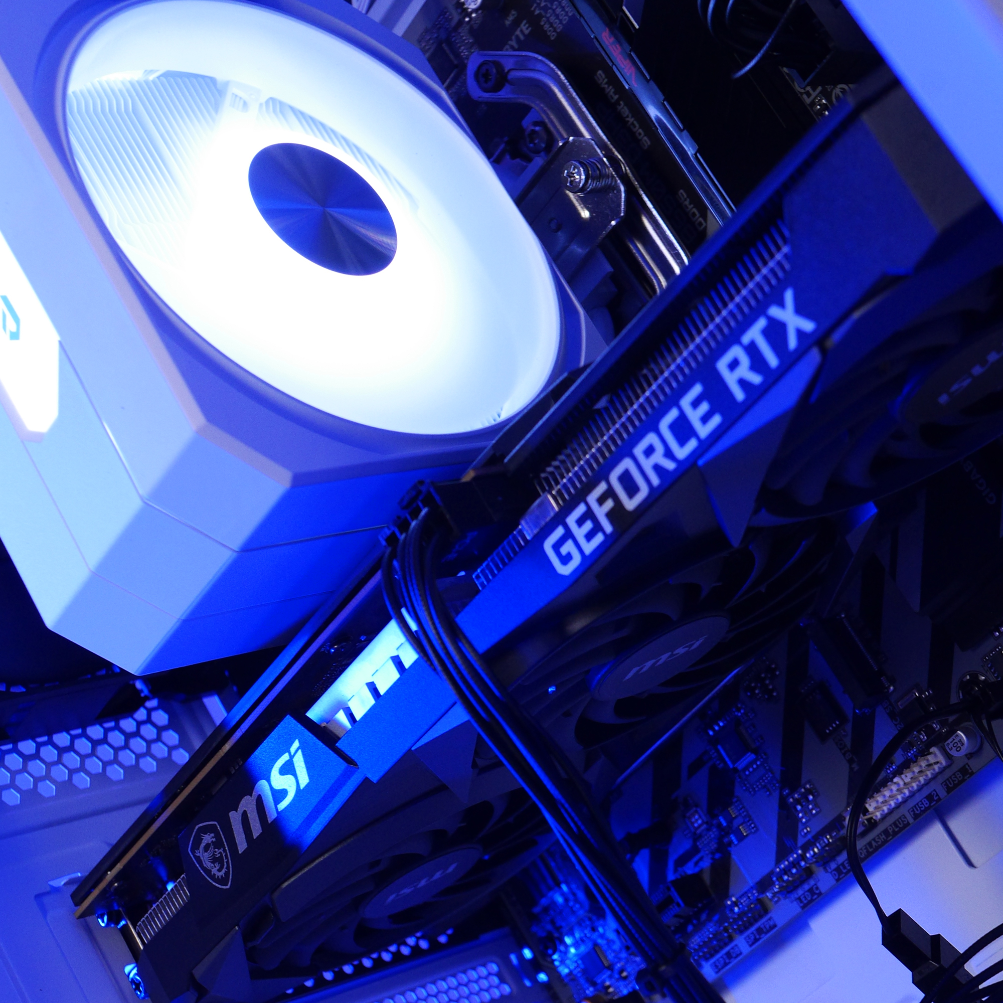 Игровой ПК Ryzen 7 7700 + RTX 3060 Ti 8Gb - УЦЕНКА