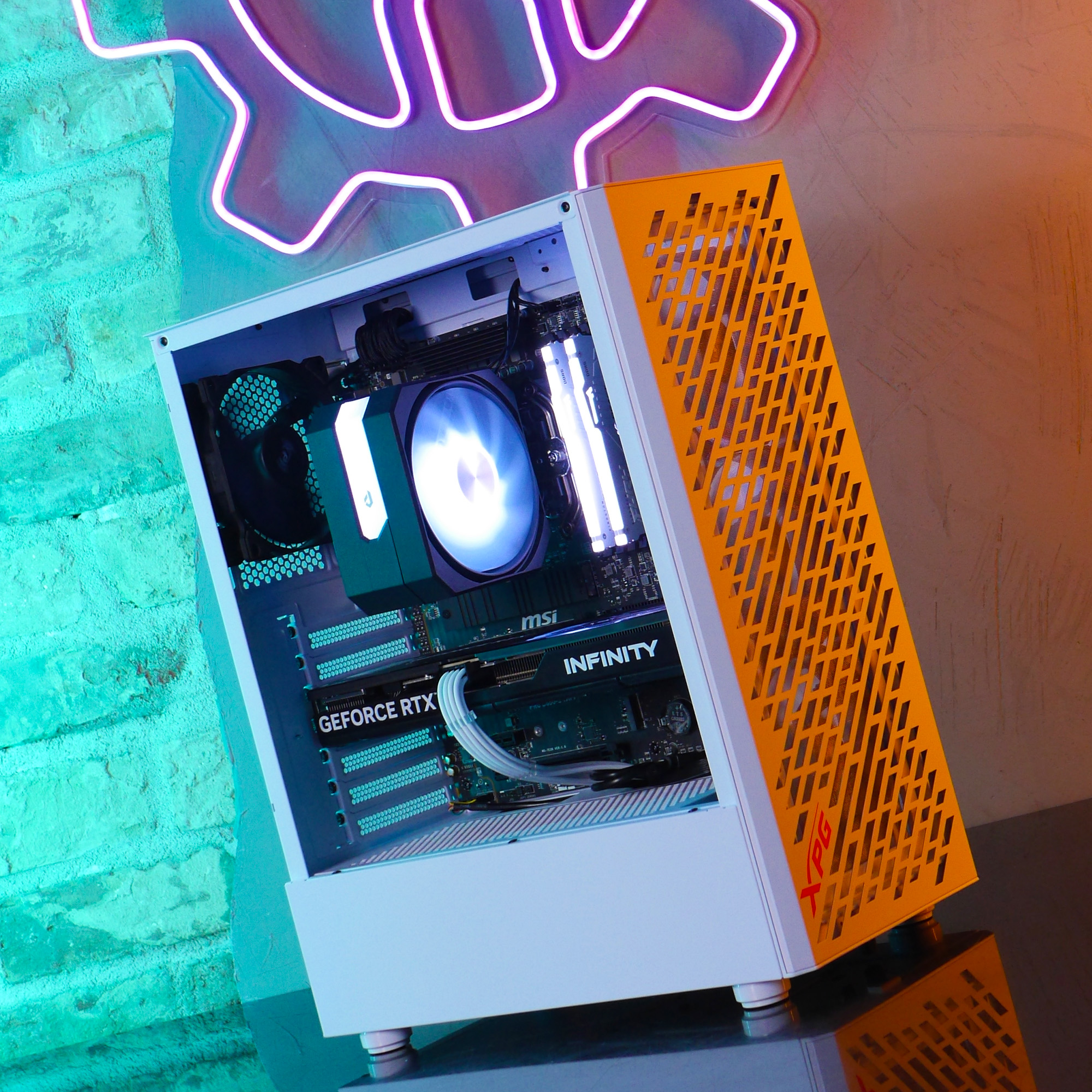 Игровой ПК Ryzen 7 7700 + RTX 5060 Ti 16Gb
