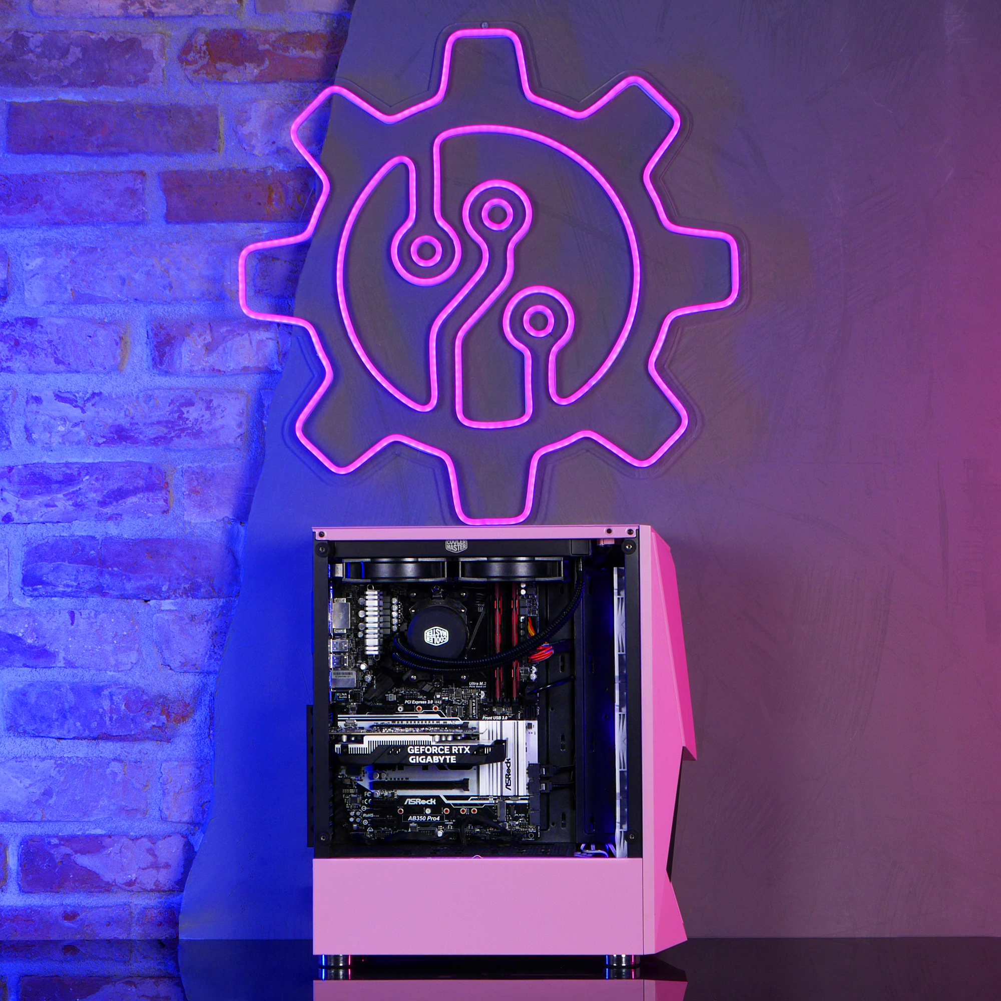 Игровой ПК Ryzen 7 1800x + RTX 3050 6Gb