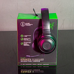 Гарнитура проводная Razer Kraken X Lite, черные